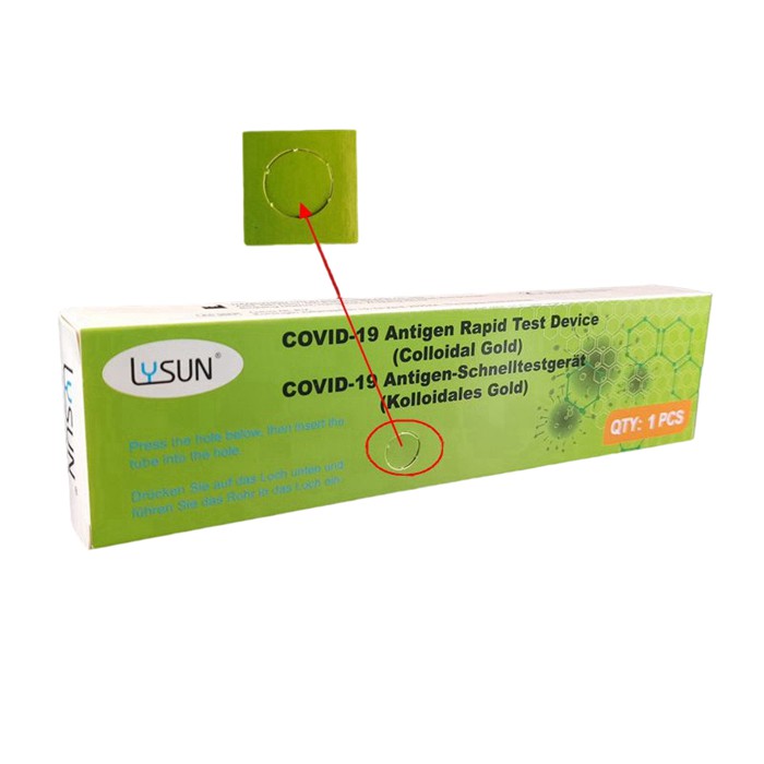 Covid 19 mótefnavaka hraðprófunartæki