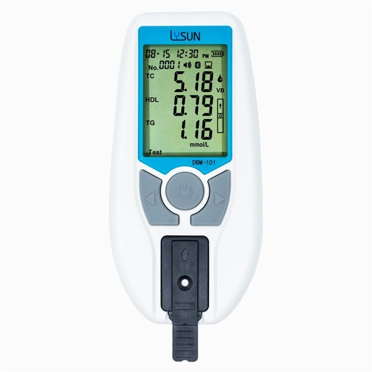 LYSUN POCT Clinical Analytical Meter Biochemistry Analyzer Fully Automatic Dry Blood Point Of Care Chemistry Machine