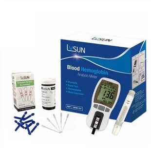 Blood Powder Digital Portable Hemoglobin Analyzer Meter Hemoglobin Meter