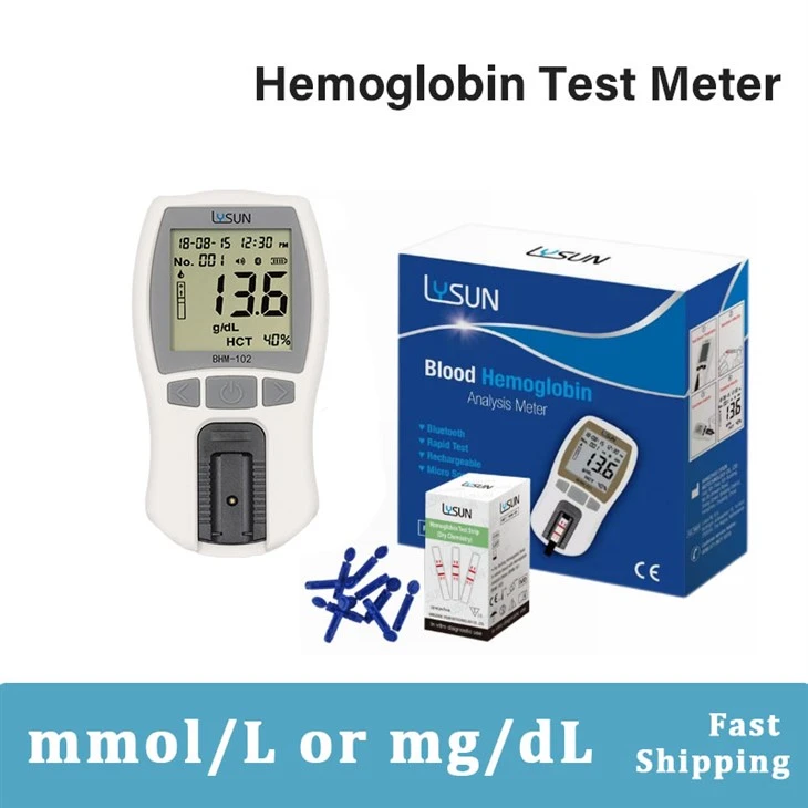 Easy Touch Blood Hemoglobin Hemoglobin Meter Vöktunarkerfi