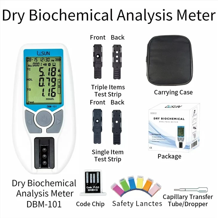 Multifunction Monitoring System Triglycerides Creatinine Dry Chemistry
