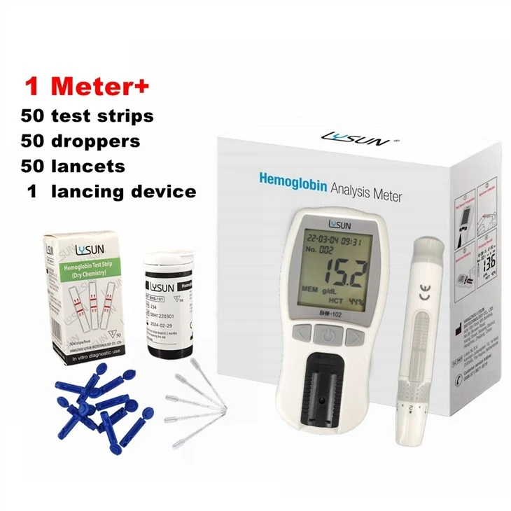 Portable Handheld Hemoglobin Analysis Meter