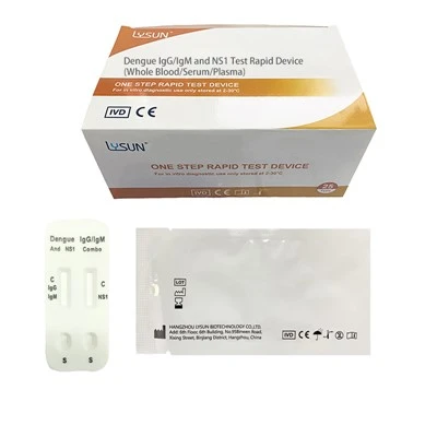 Dengue IgG/IgM Og NS1 Combo Rapid Test Sjálfspróf